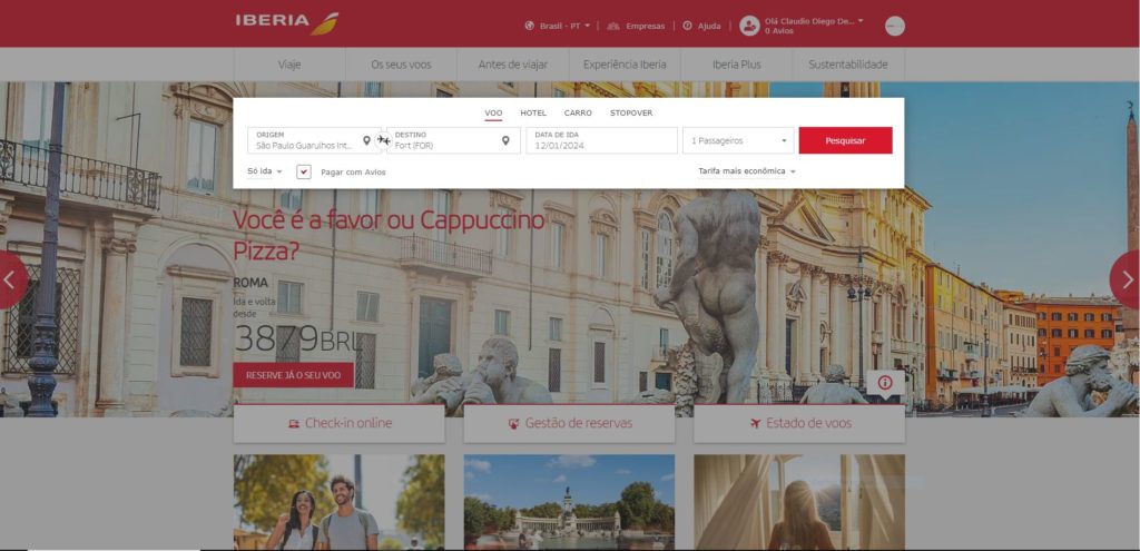 site da iberia 