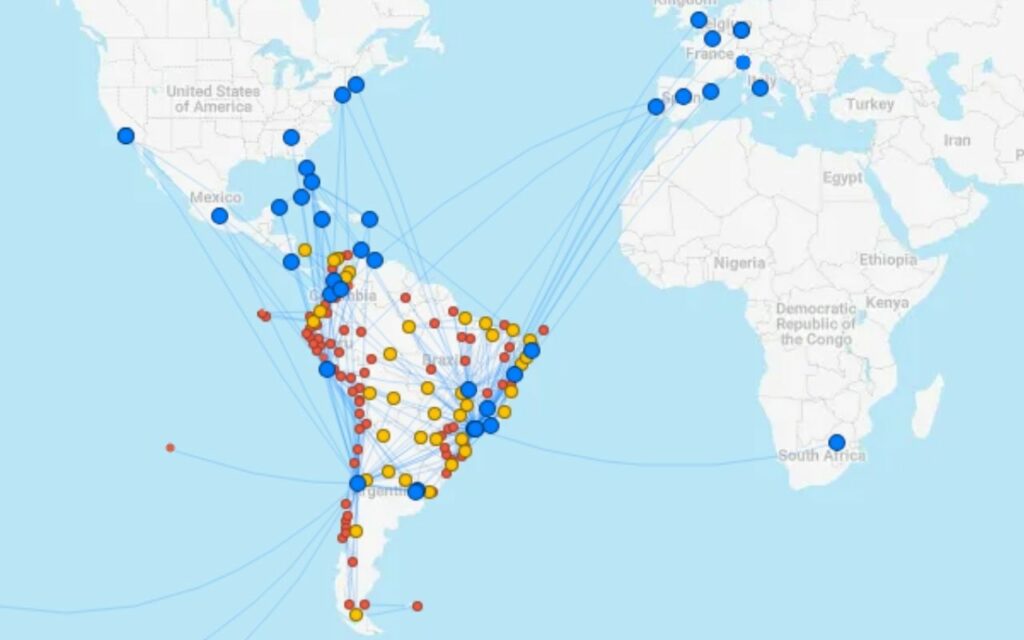 Malha latam 2024